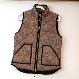 Classic herringbone J Crew vest